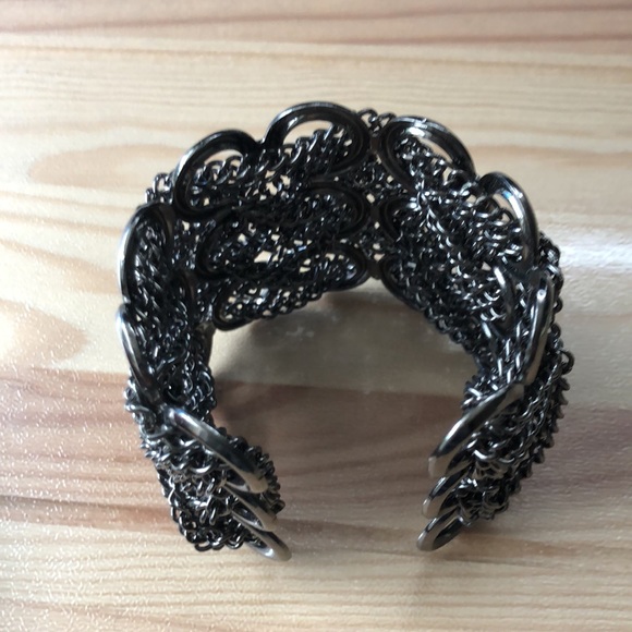 Chain bangle bracelet - Picture 2 of 3